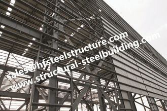 China Q235 Q345  Heavy Metal Structural Steel Fabrication For Construction Projects supplier