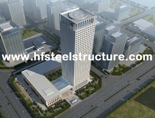 China High-rise Steel Building Multi-Storey Steel Building Electric Galvanized And Grinding,Punching,Shot-Blasting supplier