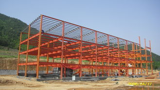 China Optimized Prefab Industrial Steel Buildings With Minimum Steel Quantity Used supplier