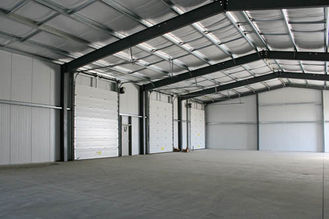 China Q235 / Q345 Industrial Steel Buildings Contract With Mature Checking System supplier