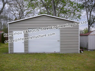 China Pre Engineered Steel Buildings Structure Car and RV Garage for Parking supplier