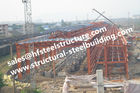 China Q235 Q345 Grade Industrial Steel Buildings , Building Steel Site Prefab Steel Buildings factory