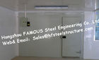 China Fire resistant Walk in Fridge Made Of Sandwich Panel With Sliding Door Cooler Box factory