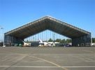 China Dip Galvanized Steel Aircraft Hangar Buildings Durable , Bespoken Design factory