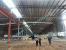 China 60 X 102 Light Weight Industrial Steel Buildings ASTM Standards 75MM Sandwich Panels factory