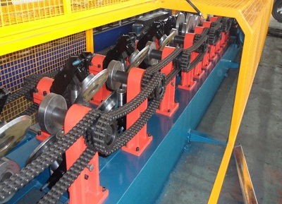 Coil Process Cold Roll Forming Machine C Z For Galvanized Steel