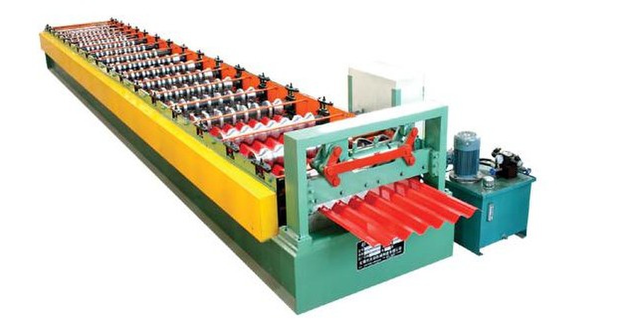 Wall Cladding Corrugated Roll Forming Machine customized With Hydraulic