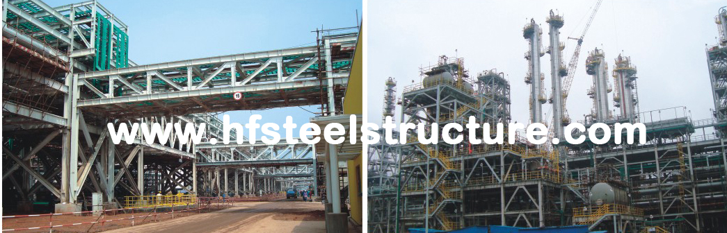 Heavy Steel Structural Steel Fabrications Welded / Galvanized H Type Beams