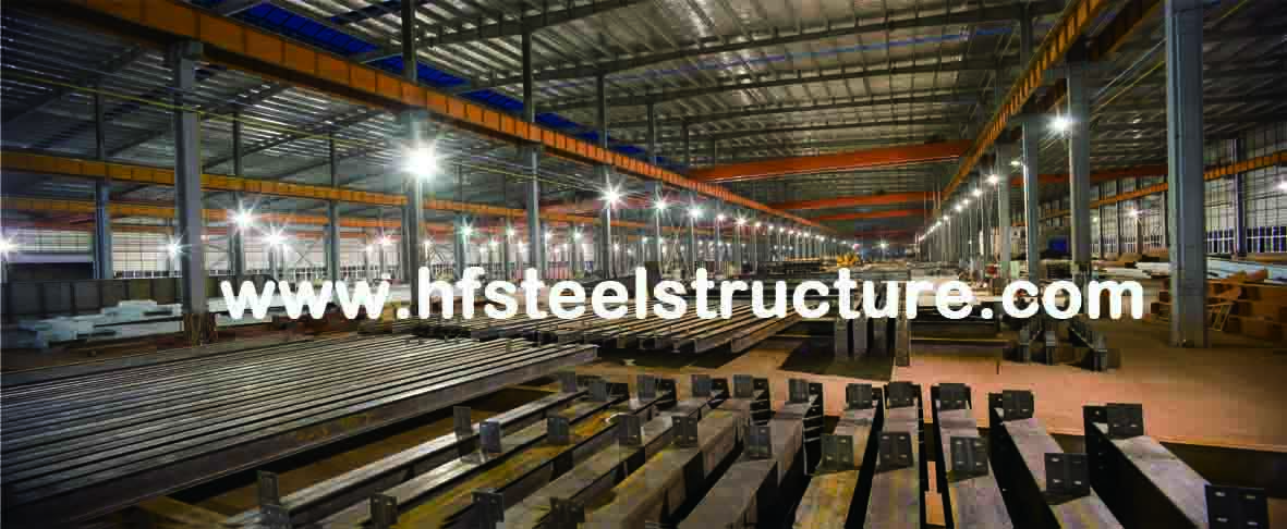Q345QD Heavy Steel Structural Industrial Steel Buildings With Welded H Beam Steel Structure
