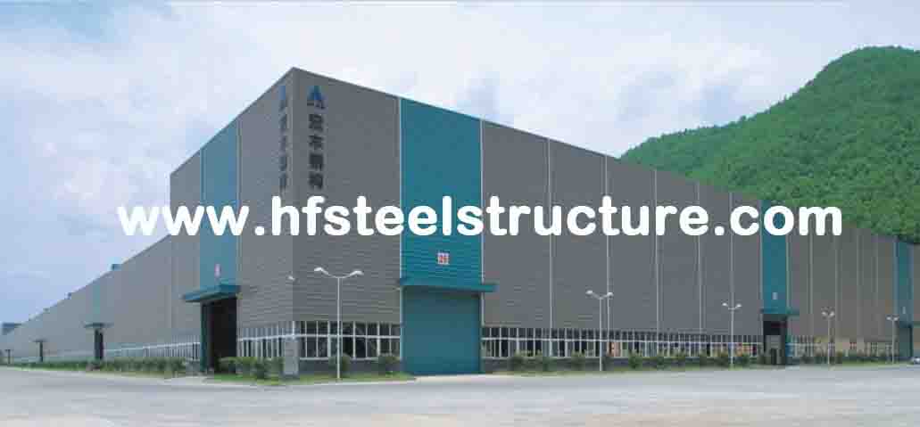 Prefab Industrial Steel Buildings Pre-engineered Building With Cranes Inside