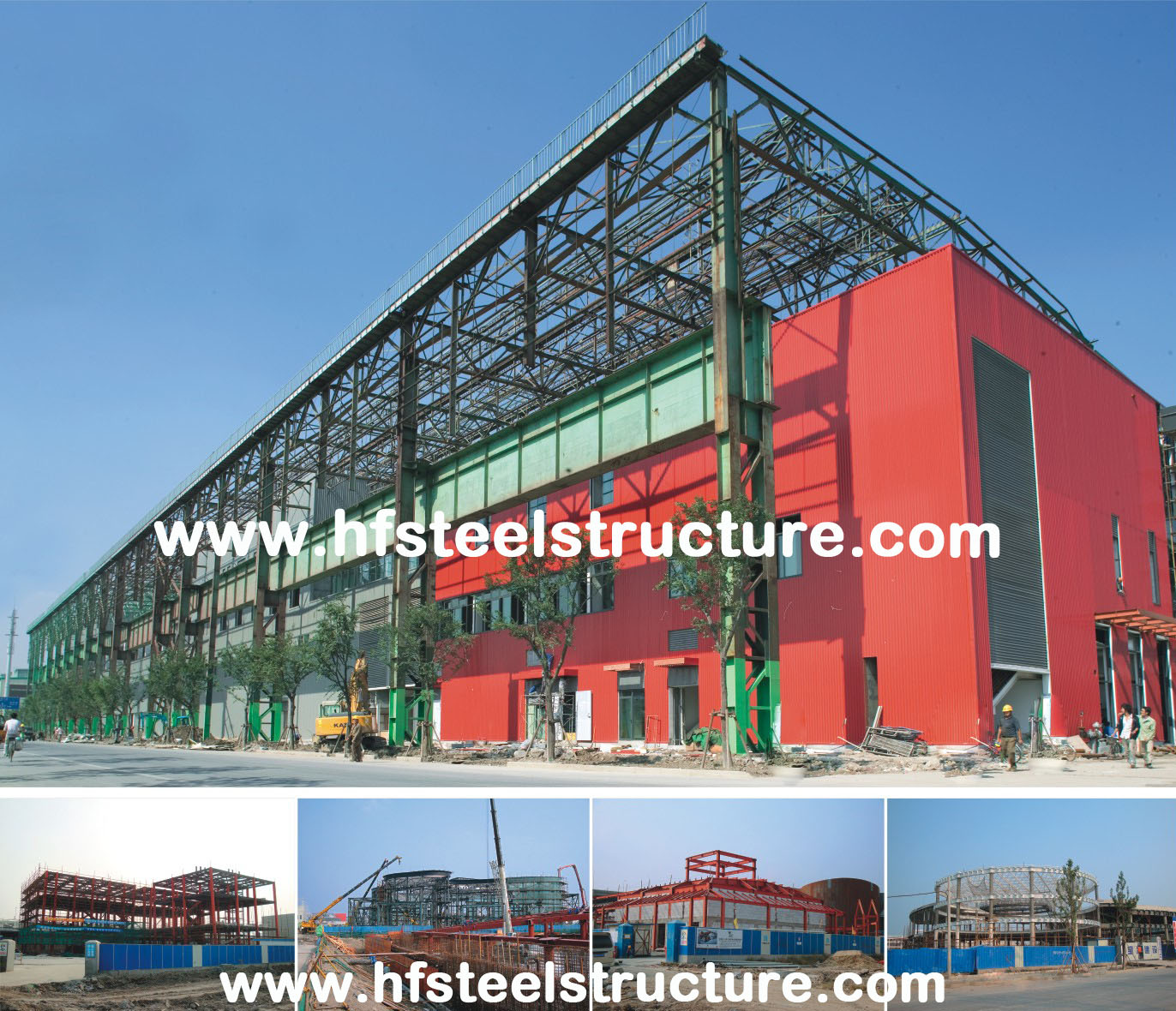 Fire Resistence Modern Heavy Industrial Commercial Steel Buildings Shopping Mall