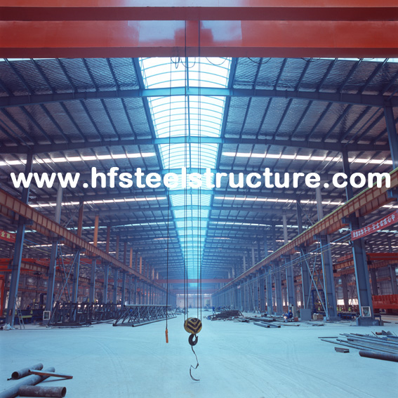 Insulated WaterProof Prefabricated Structural Steel Fabrications Workshop Building