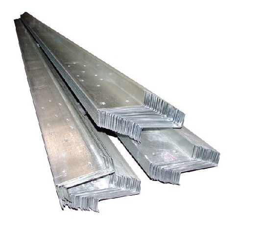 Q235 , Q195 Galvanised Steel Purlins With Structural Steel Secondary Structure