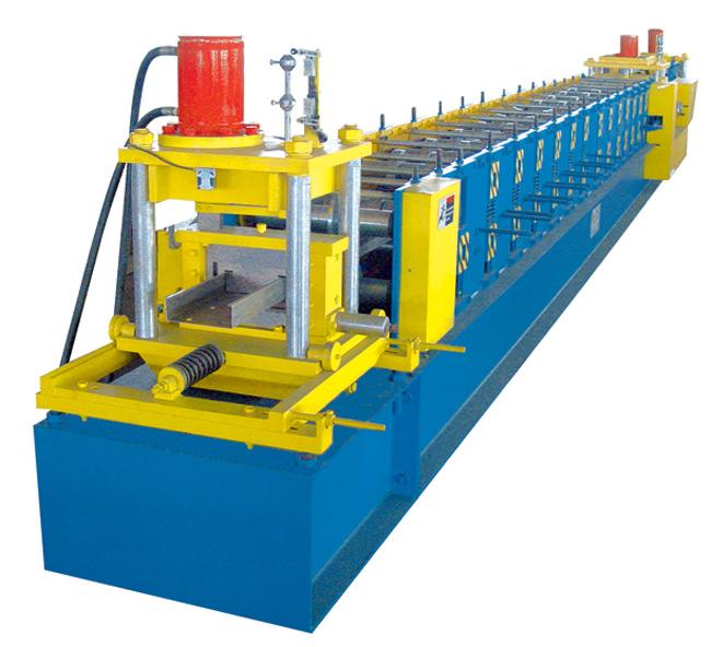 16 Main Rollers Cold Rolling Machine For Steel / Metal CZ Purlins