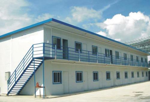Easy Construction Sandwich Panel Steel Portable House For Worker Residing