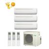 9k Gambia  + 9k + 12k Btu Daikin Tri Zone Ductless Wall Mount Heat Pump Air Conditioner
