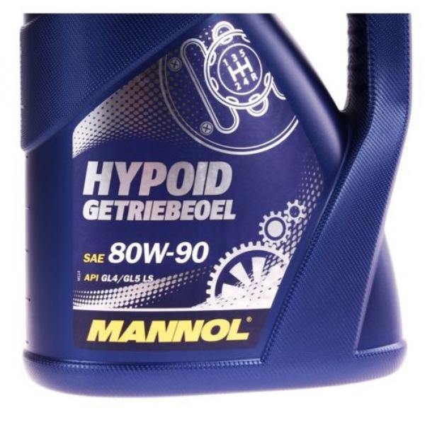 4 Sri Lanka  Liter 80W-90 Mannol Hypoid Getriebeöl Schaltgetriebe Öl Achsöl API GL4 GL5 LS #2 image